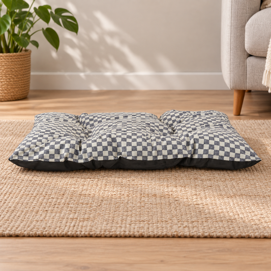 Ribbonora Tufted Pillow Pet Bed