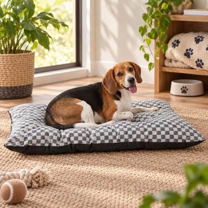 Ribbonora Tufted Pillow Pet Bed