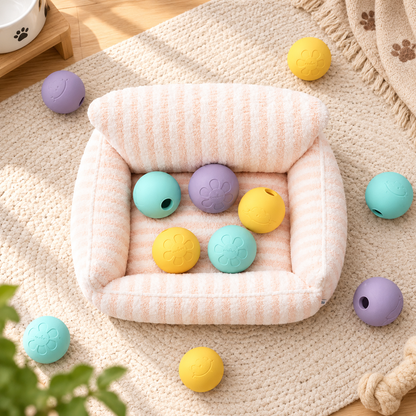 Ribbonora Sherpa Sofa Pet Bed