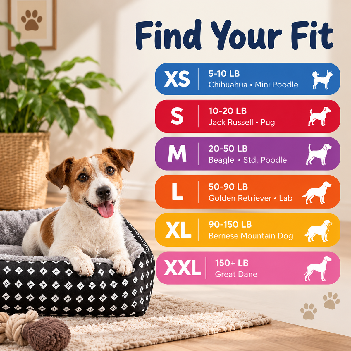 Ribbonora Cozy Cuddler Pet Bed