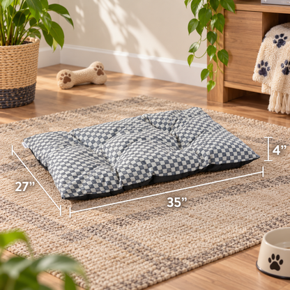Ribbonora Tufted Pillow Pet Bed
