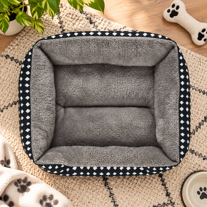 Ribbonora Cozy Cuddler Pet Bed