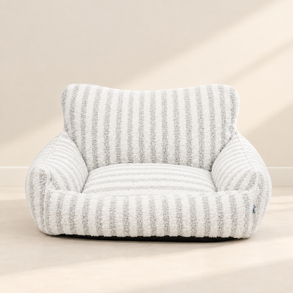 Ribbonora Sherpa Sofa Pet Bed